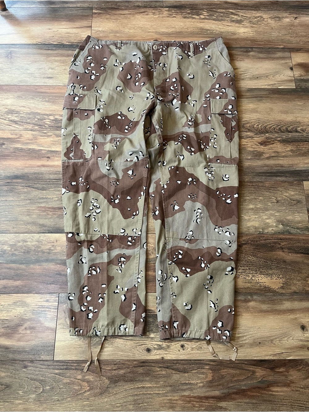 Vintage Propper International Chocolate Chip Camo Combat Trousers XXL Regular